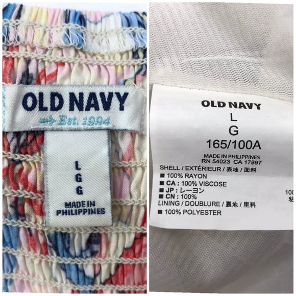 Old Navy Floral Spaghetti Strap Dress - Picture 8 of 8